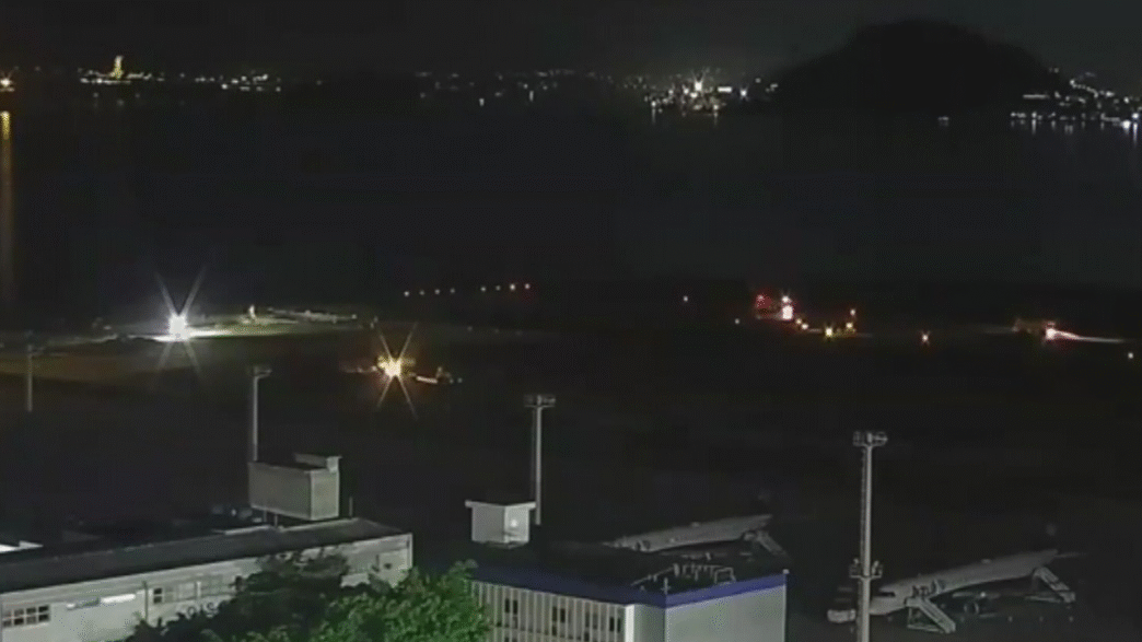 Apagão durante a madrugada